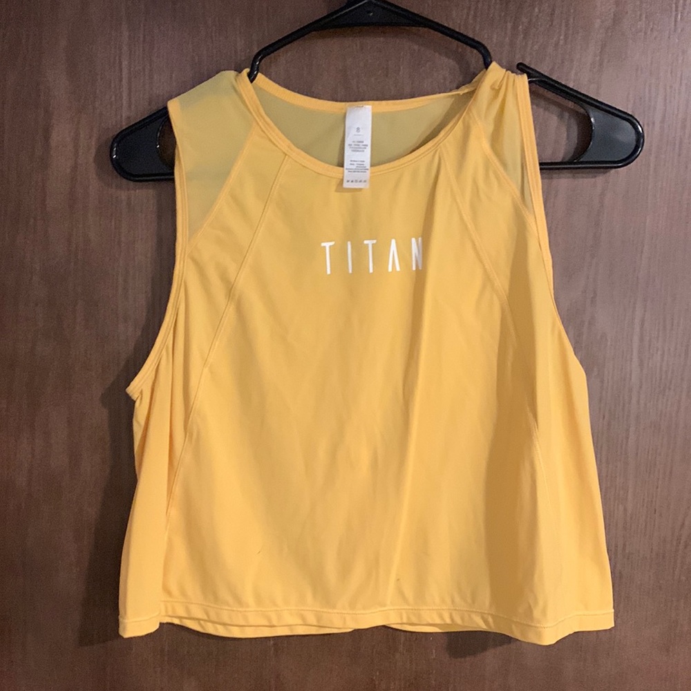 Titan size 8 workout tank